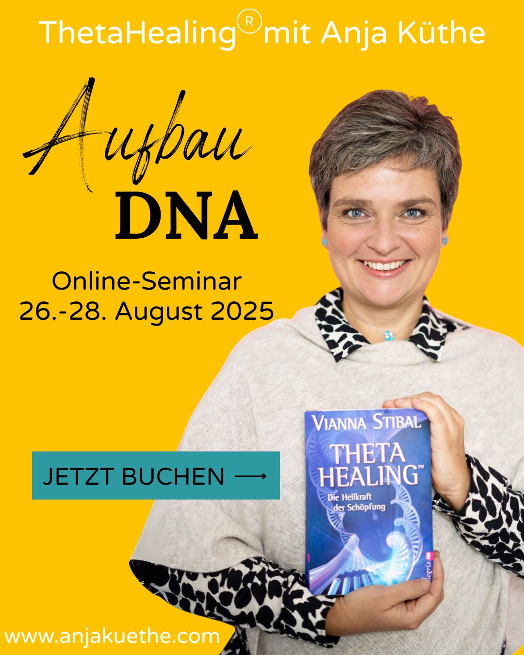 Aufbauseminar ThetaHealing online - August 2025